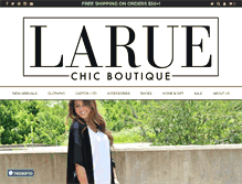 Tablet Screenshot of ishoplarue.com